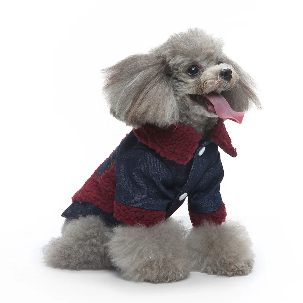 

Pet Coat Dog Jacket Cold Weather Water Proof Apparel Clothes Winter Polyester Warm Outfit Small Cute Clothing