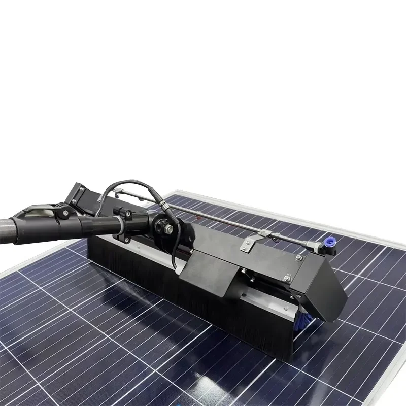 Solar Panel Rolling Water and Dry Cleaning Brush