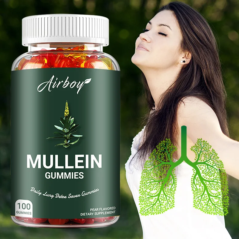 

Мармеладные мармеладки Mullein — поддерживает четкиеungs и дыхательное здоровье, естественная детоксикация, улучшает иммунитет