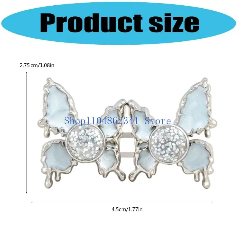 5asd Detachable Decorative Waist Buckles Suit Durability Metal Waist Fasteners for Various Denims Styles