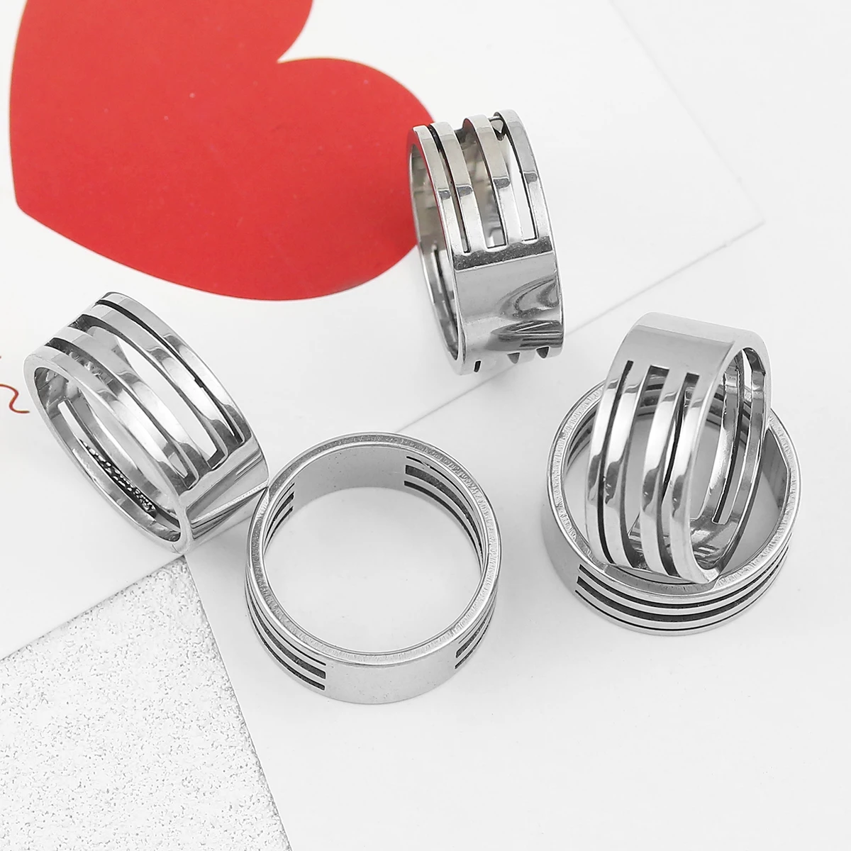 1/3/5pcs Stainless Steel Ring Opener Split Jump Rings Closing Finger Tool For DIY Jewelry Making Bead Pliers Opening Helper Tool