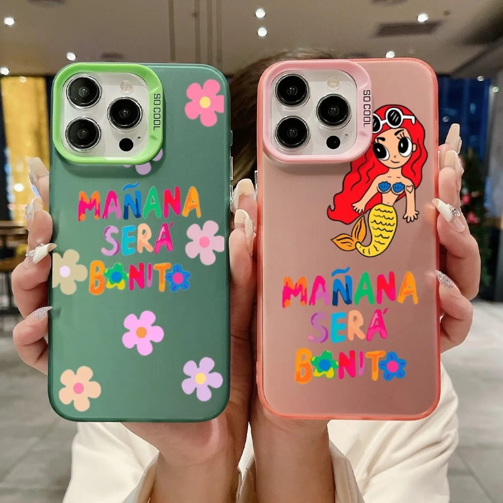 Phone Case Sera For Karol Bonito Iphone G 14 15 12 11 13 PRO MAX Plus Shockproof Back Manana Cover