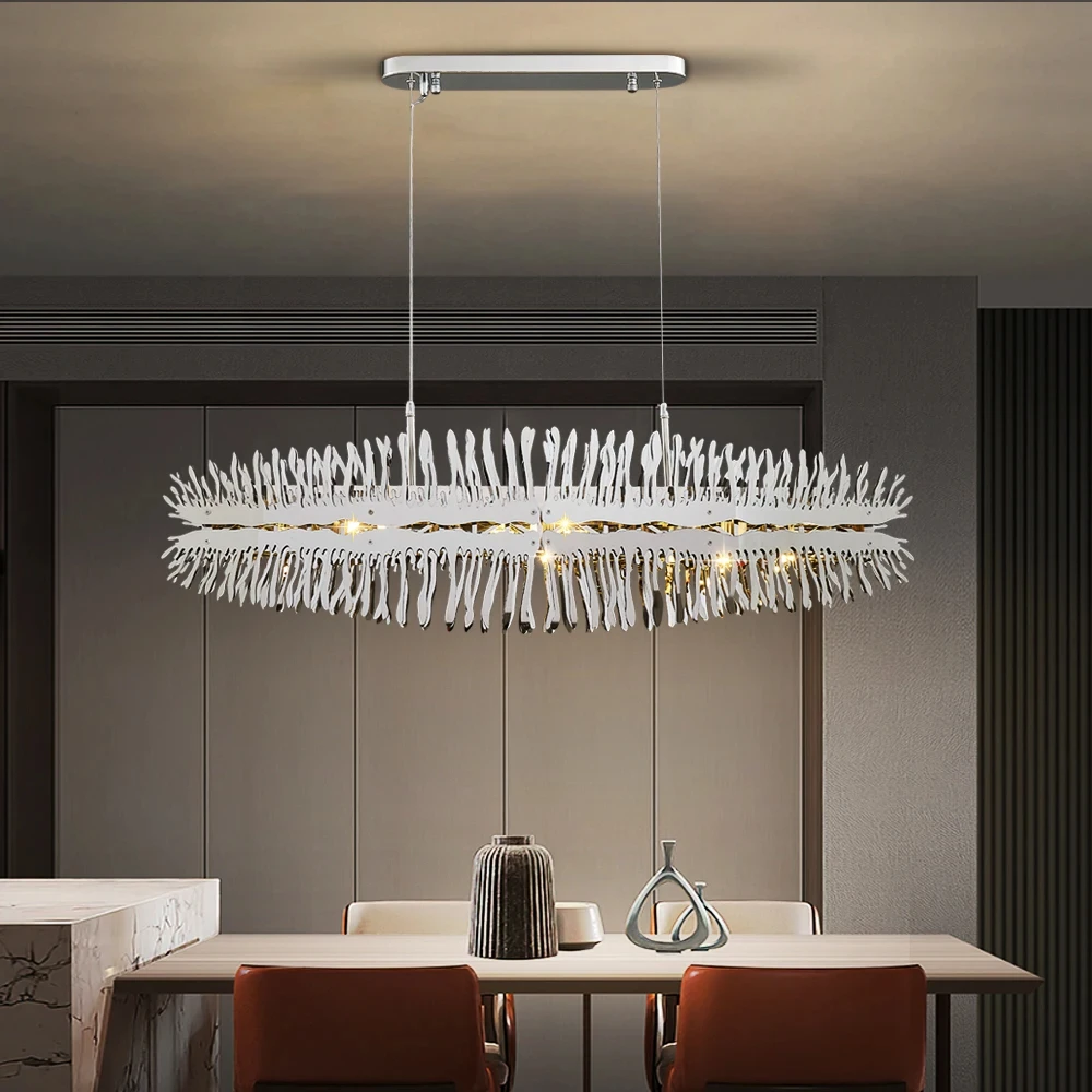 Modern Art Design Golden Pendant, Restaurant Kitchen Pendant lamp, Luxury New Creative LED Pendant lamp YX306TB