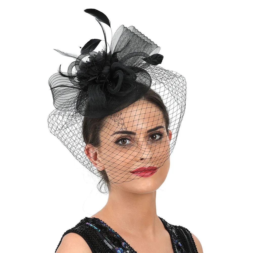 chapeu-fascinator-classico-com-flor-acessorio-de-cabelo-feminino-estilo-vintage-moderno-para-trajes-formais-halloween-natal-festivais-e-palco