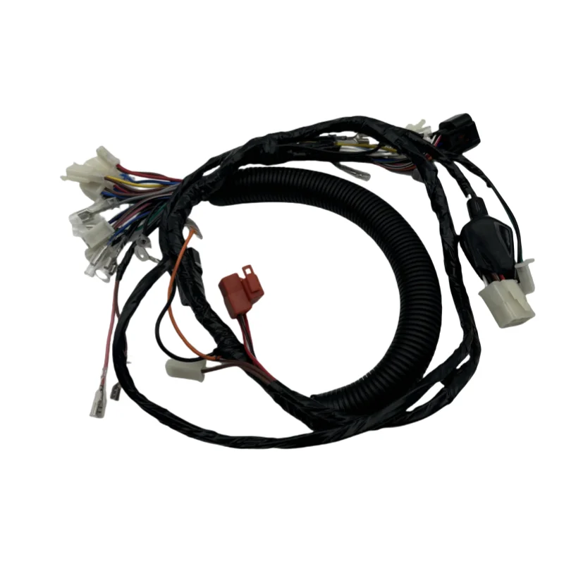 Motorcycle Circuit Vehicle Wiring Harness Cable Assembly Is Suitable for Yamaha Ybr125 Ybr125Sp Ybr125K Ybr125X Ybr125D Yb125E Yb125Z Ybr125Yx Vehicle Circuit Cable Full Vehicle Wiring Harness Assembly Whole Vehicle Wiring Plug