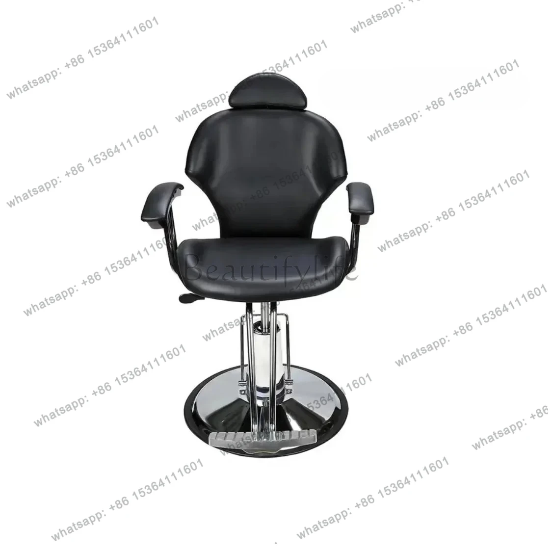 

Hydraulic hairdressing and hairdressing chair Comfortable reclining beauty chair Hairdressing stool
