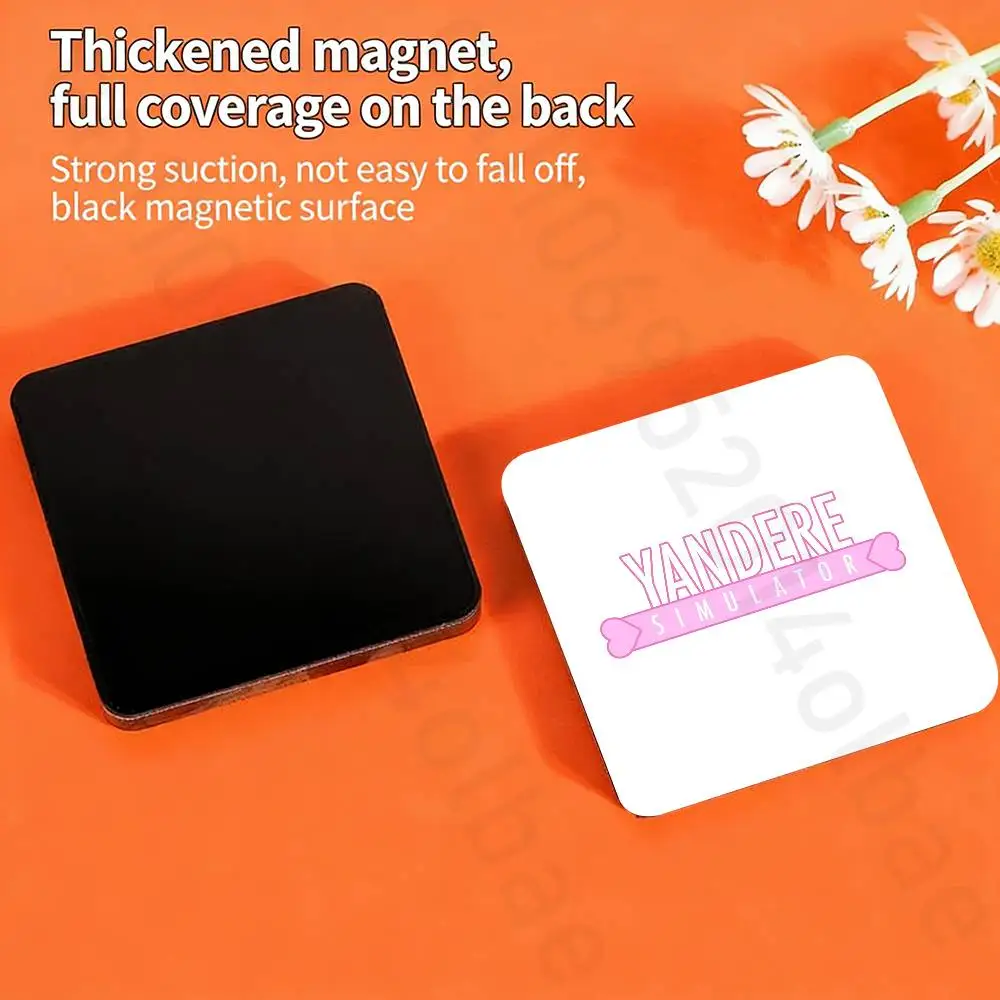 Yandere Tsundere Femboy Angel Devilish Fridge Magnets Magnetic Refrigerator Memorial Gifts For Kitchen Office Locker Travel Home