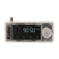 Clear ABS Case ATS-mini V3 SI4732 0.5-108MHz Pocket SSB Mini Radio ESP32 AM FM All Band Radio Receiver Headphone Amplifier Hi-Z