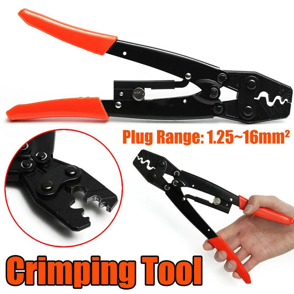 

1.25-16mm² Cable Battery Lug Crimping Crimper Tool Terminal Crimping Tools Pliers Rachet Crimping Pliers Terminal Crimping Tools