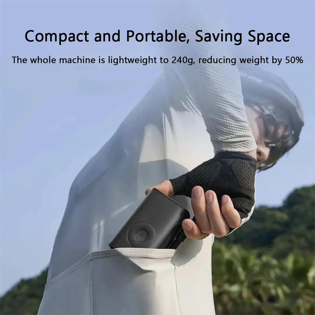 Pompa Udara Portabel Xiaomi Mijia Asli 150psi Layar Tampilan Elektrik 2000mAh untuk Mengisi Ban Sepeda, Bola, Lampu Darurat