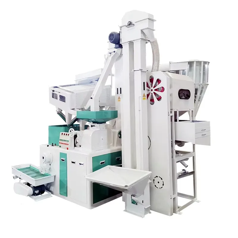 Customized Efficient Grain Milling Machine for Household Use with Rice Polisher and Huller Kitchen Farm Tool Easy Operation