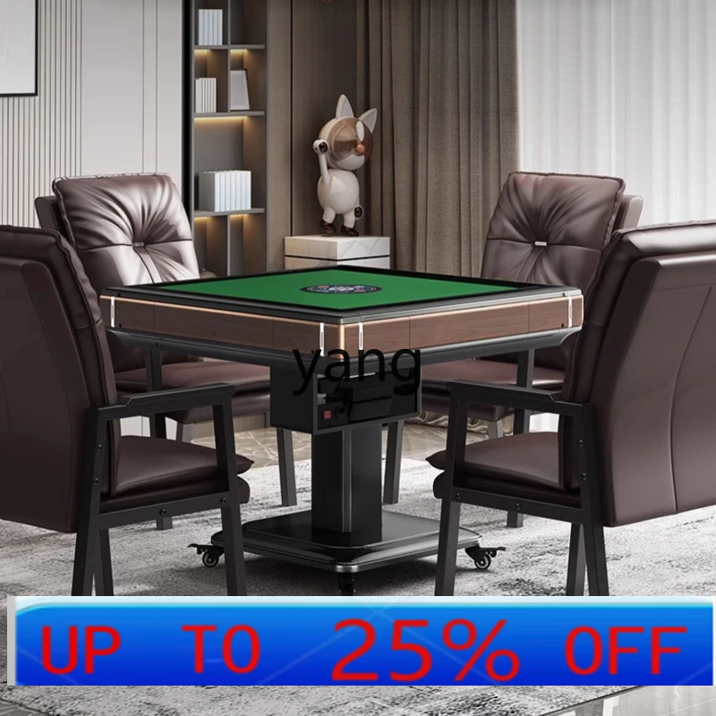 

LTT новый стол для маджонга, обеденный стол, двойного назначения, электрическая складная машина в один клик, автоматический дом