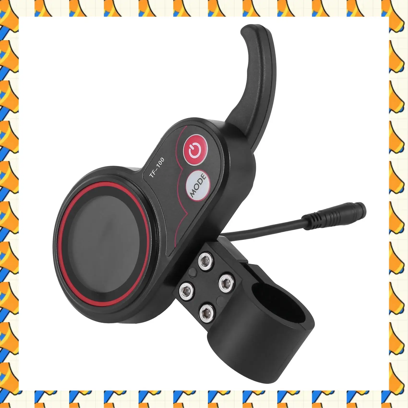 

ABYB For KUGOO M4 Electric Scooter Controller Component Electric Control Board Communication Instrument TF-100 Display 6 Pin
