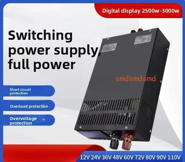 3000W high power 0-5V switching power supply 0-10V external control constant voltage constant current digital display adjustable