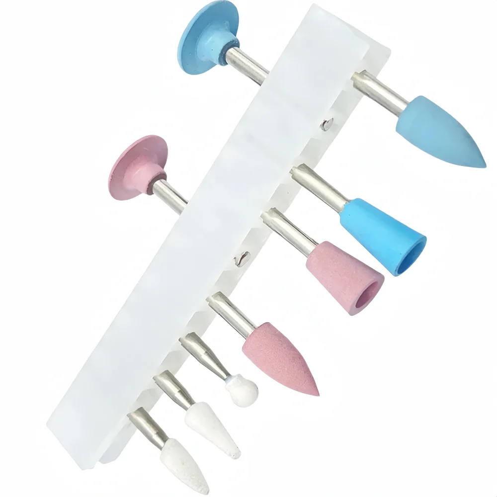 

9 шт. Набор для полировки стоматологического композита RA0309 — Низкоскоростной набор угловых наконечников для шлифовки и отделки смолы