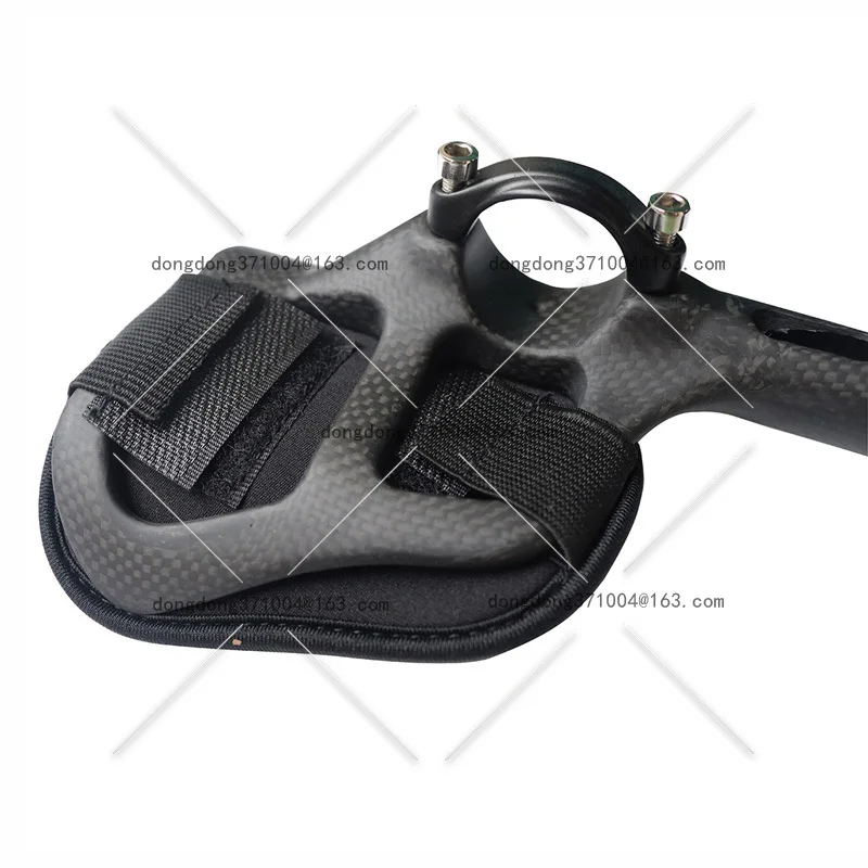 دراجة جبلية غير مميزة من ألياف الكربون بالكامل 3K/UD TT Dead Flying Bend Split Pair Rest