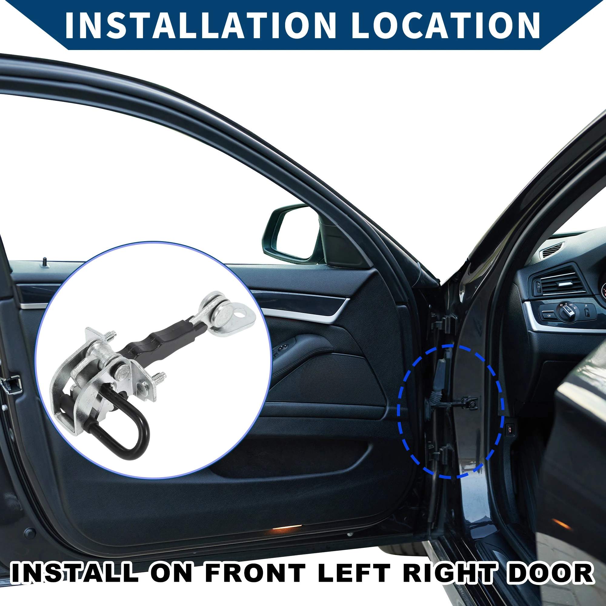 

X Autohaux дверной ремень ограничитель ограничителя No 50512114 для Alfa ROMEO 2000-2010 3-дверный