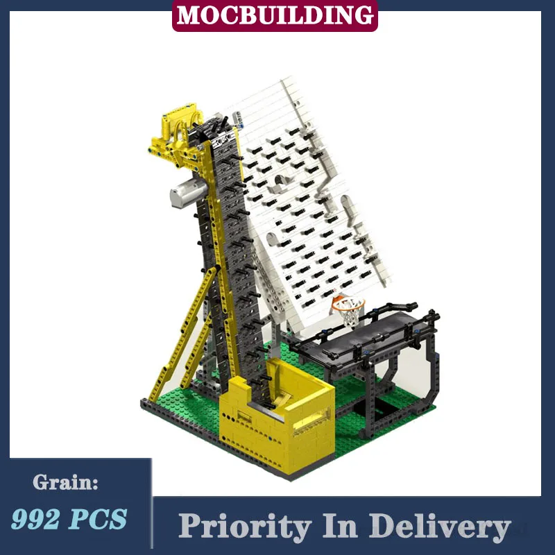 Pinball GBC Motor Module MOC Building Blocks Technology Bricks Puzzle Collection Children's Toys Gifts