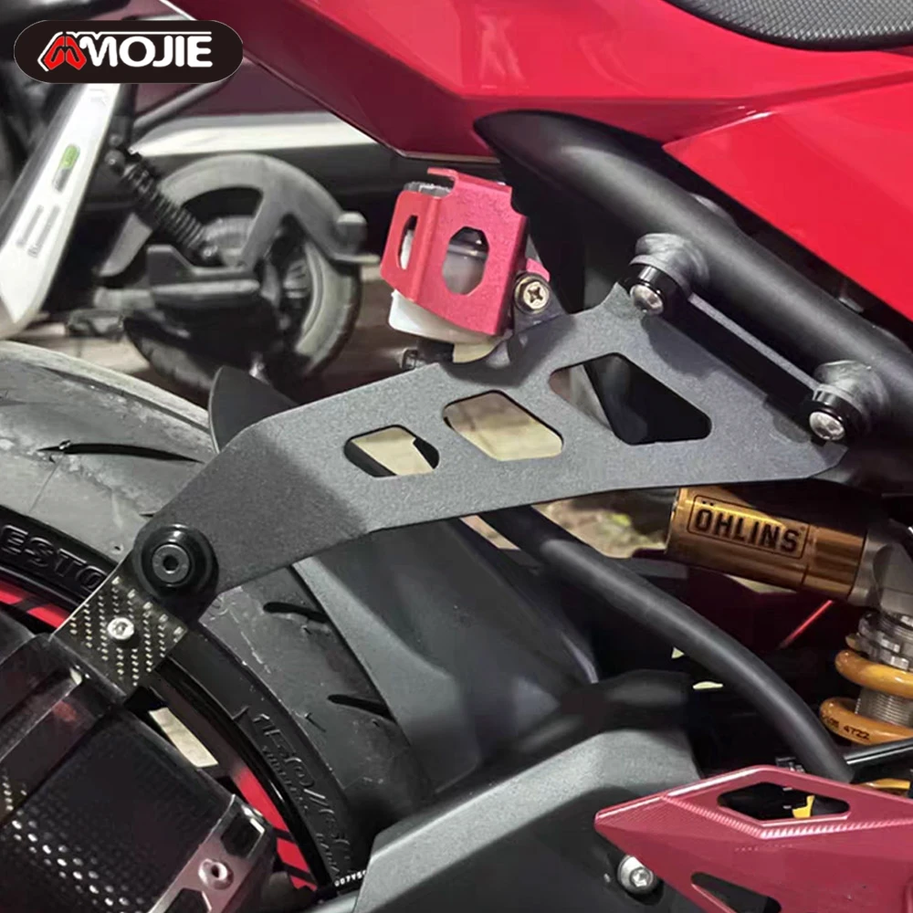 

Motorcycle Exhaust Holder Hanger Bracket Muffler Support For Kawasaki Z500 Ninja 500 Z400 Ninja 400 2018 - 2025 2026 Accessories