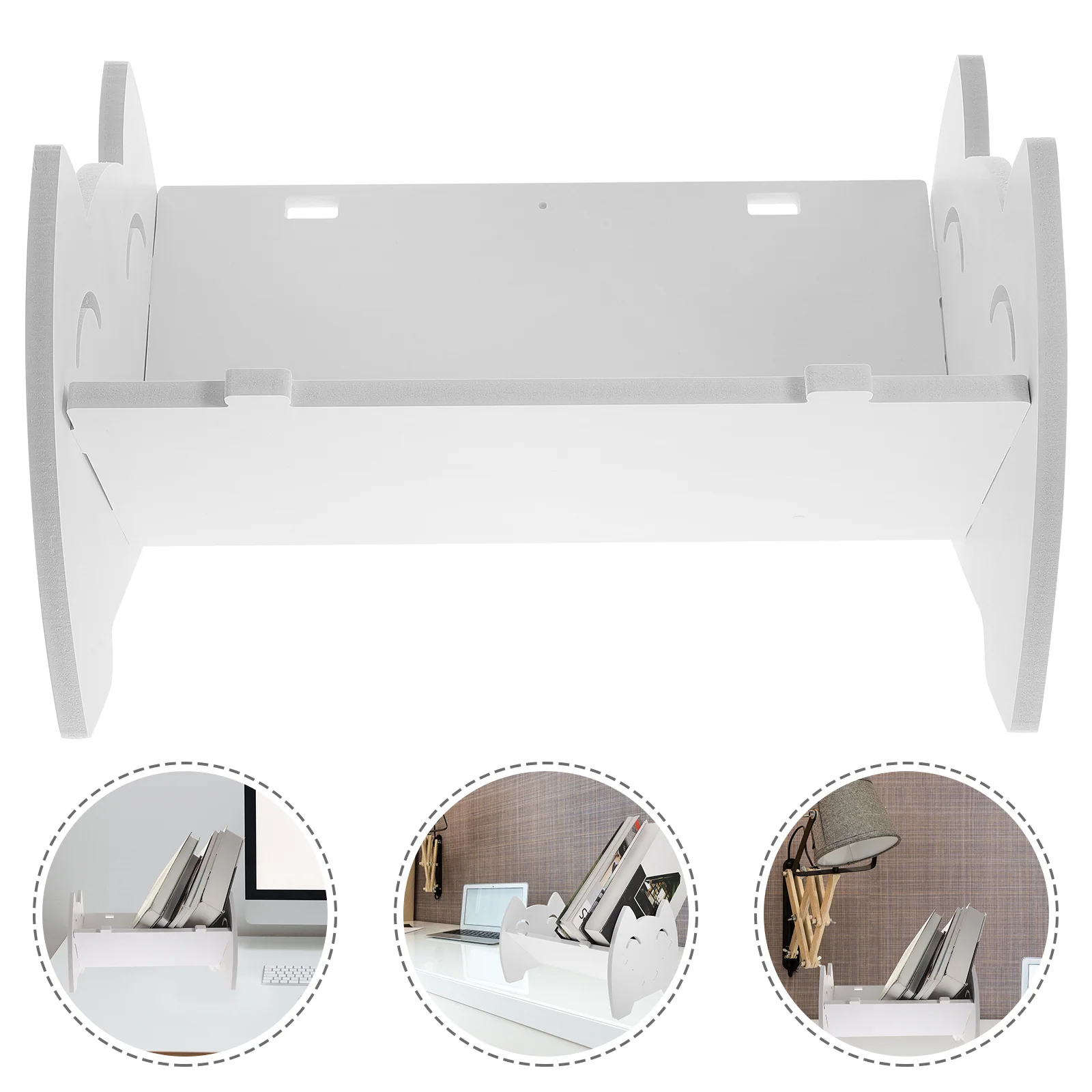 Children Storage Holder Desktop Bookshelf Space Saving Small Book Organizer For Kids Room Desk Office Table Book Shelf