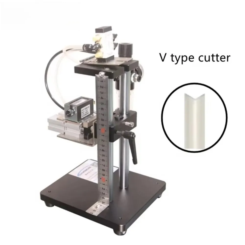 

Semi-Automatic Small Pipe Cutting Machine | Plastic, PVC, PET Tube Perfume Pump Dip Tube Precision Length Cutter
