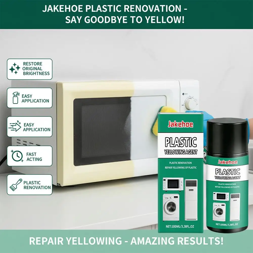 Multi Functional Plastic Yellowing And Oxidation Removing Spray To Restore The Brand New Appearance Of The Product