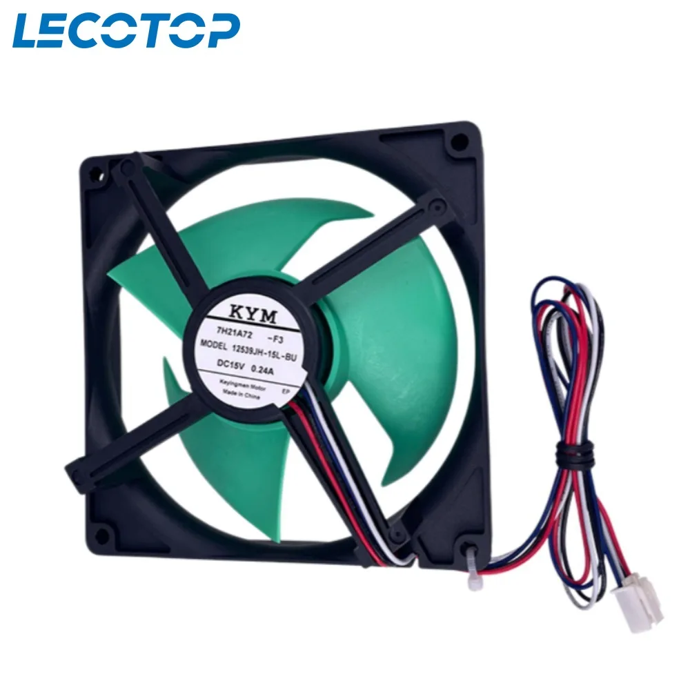 

New 12539JH-15L-BU Cooling Fan For Haier/Panasonic Refrigerator Fridge Radiator Freezer Spare Parts