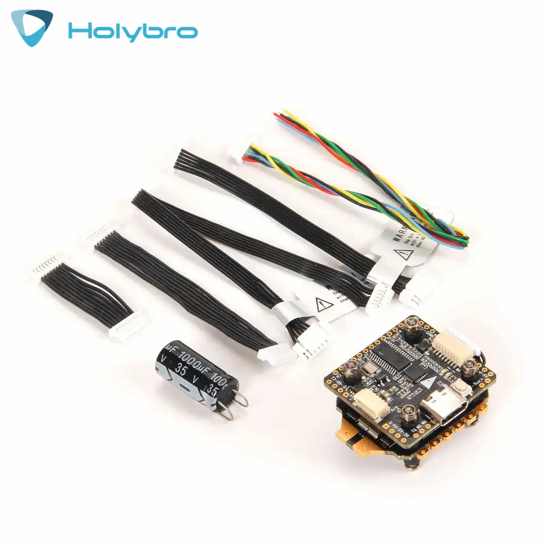 Holybro Kakute H7 Mini Flight Controller & Tekko32 F4 4in1 mini 50A ESC & Atlatl HV Micro 800mW VTX Stack for FPV Racing Drone