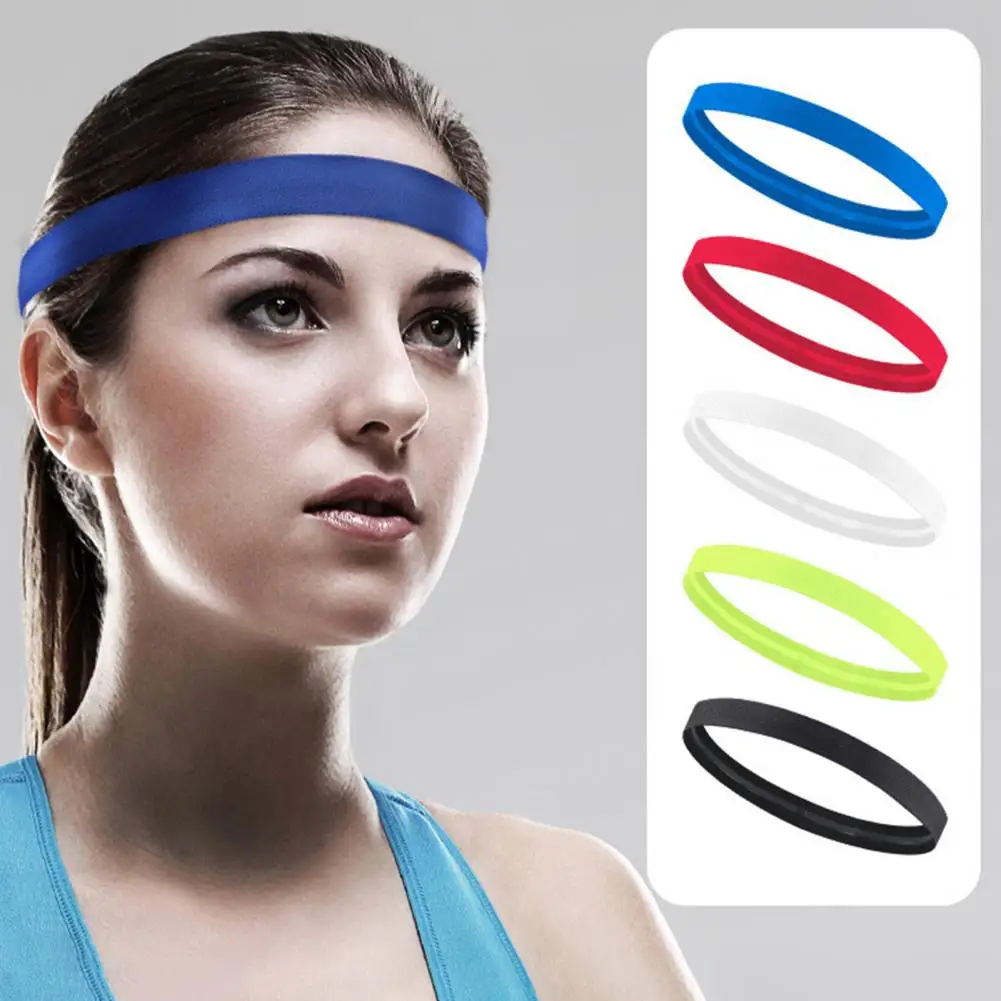 

Yoga Hairband Elastic Quick-dry Running Stretch Sports Head Band Gym Fitness Running Sport Headband Men Women Workout Sweatband