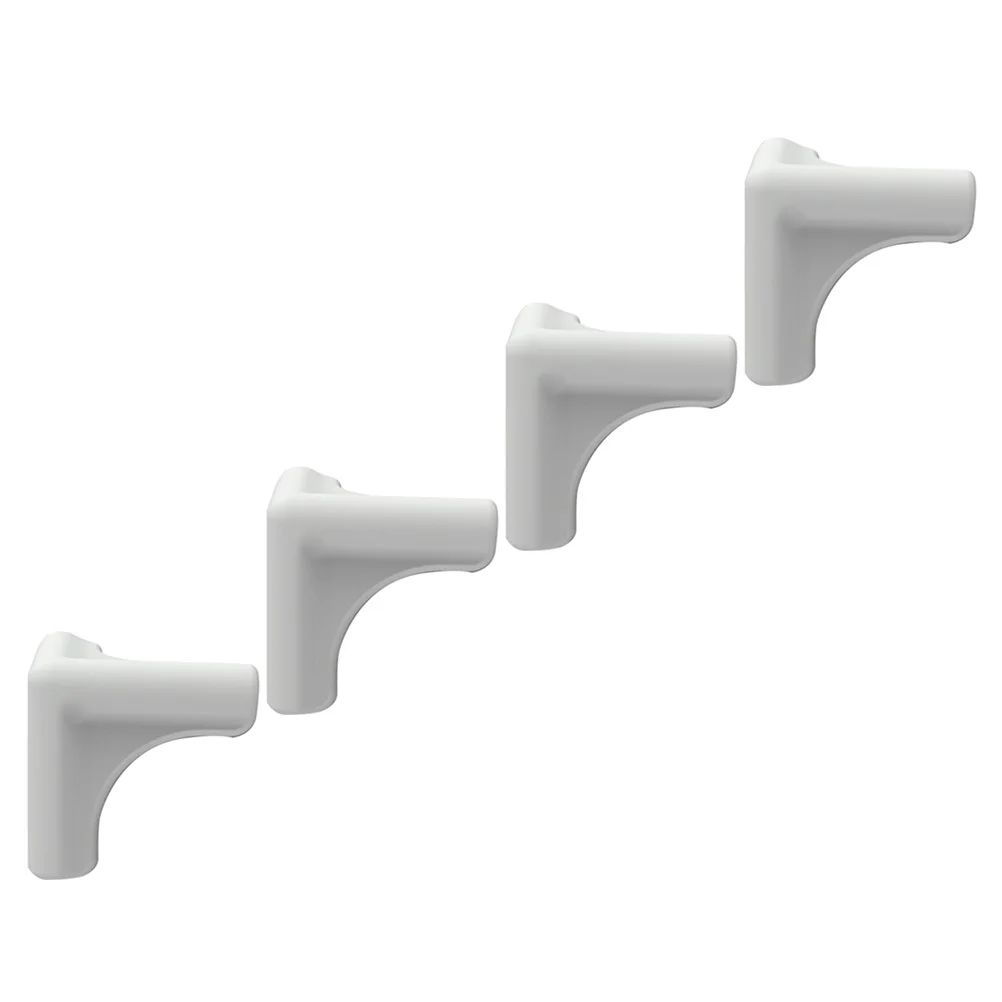 

4pcs Anti Collision Corner Safety Protectors Soft Silicone Furniture Wall Cabinet Home Appliance Protector Easy