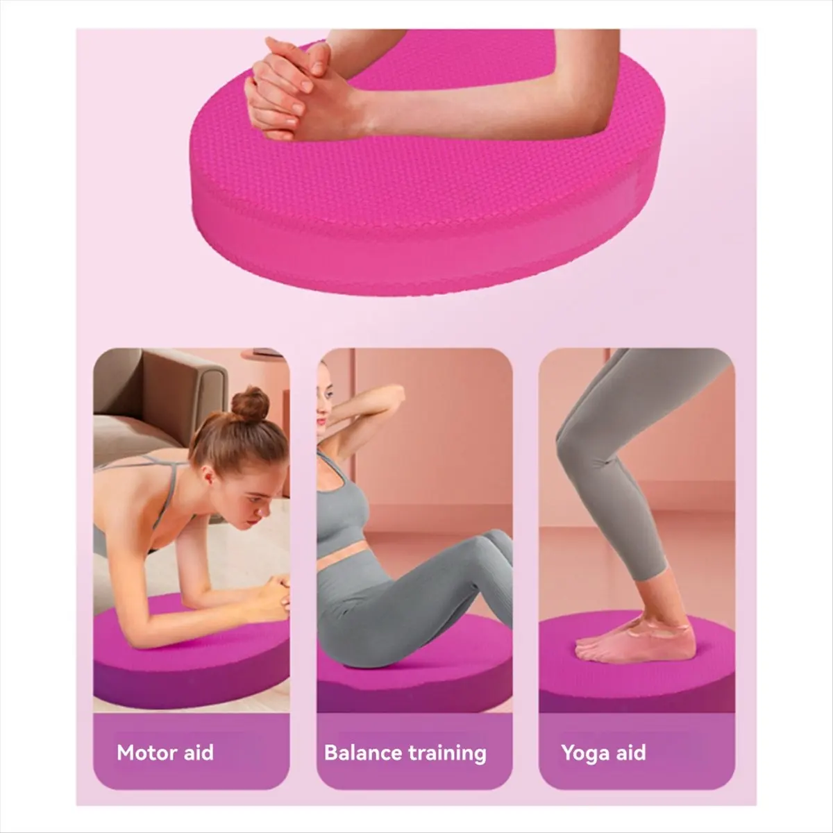 new arrival  Yoga Balance Pad Stability Cushion Foam Board Workout Exercise Trainer Comfortable Stability Training Balance Pad