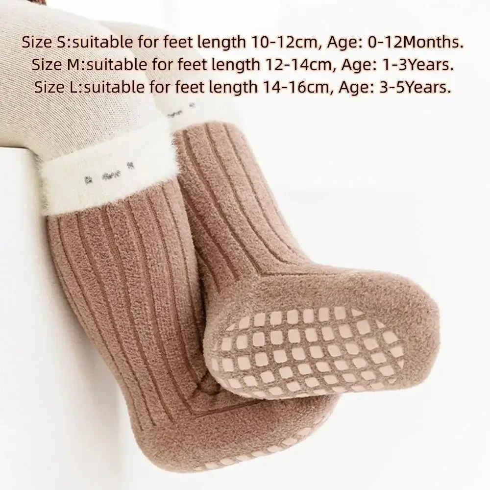 أزياء الشتاء الطفل الجوارب لينة الدافئة طفل الجوارب رشاقته لطيف الكرتون الطابق الجوارب الفتيان الفتيات