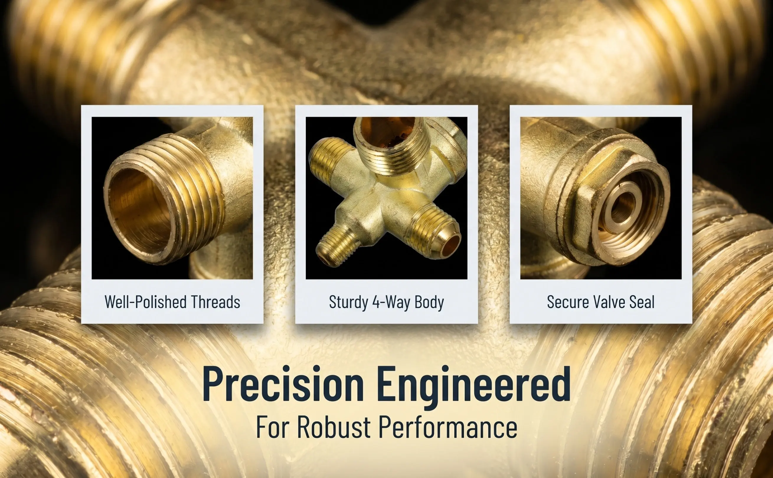 Air Compressor Check Valve 4 Ways Threaded Non-Return Valve Replacement Part Pneumatic Connector Fitting Safety Control
