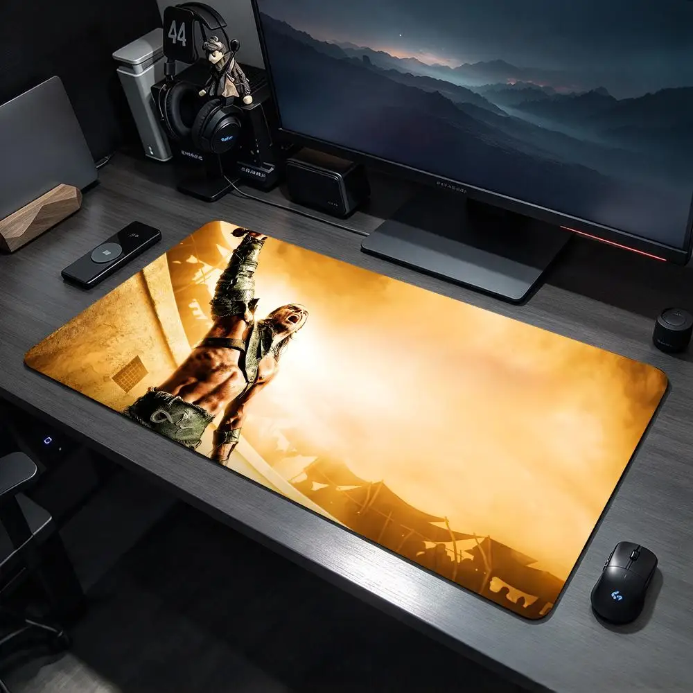 Epic Series S-Spartacus Mouse Pads Large Gaming Mousepad Desk Mat Non Slip Bottom Featuring Stitched Edges