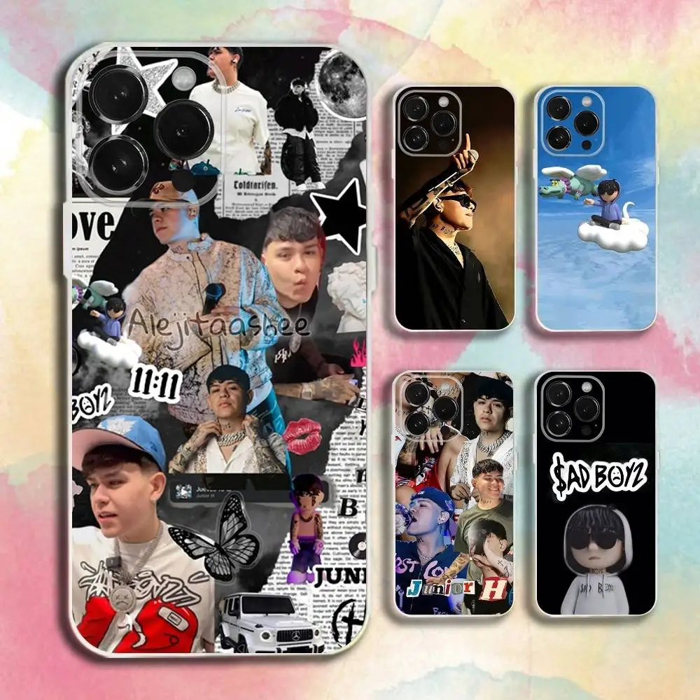 

Чехол для телефона Singer Junior H для iPhone 16,15,14,13,12,11 Plus,Pro,Max,XR,XS,Plus,E,SE4, мини-прозрачный чехол