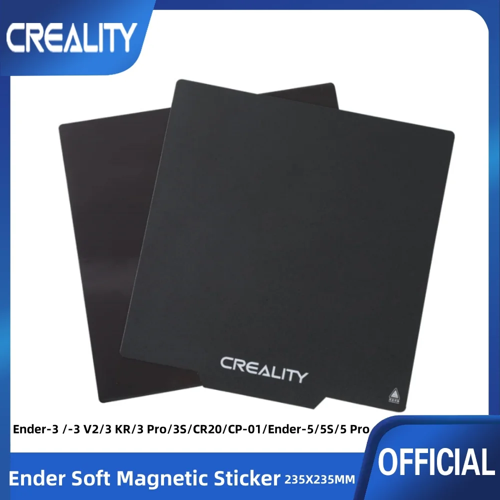 Creality Ender 3 Soft Magnetic Sticker Plate 235*235*1MM for Ender 3/3 V2/3 Pro/3 S1/Pro/ Ender-5/5S/5Pro 3D Printer Accessories