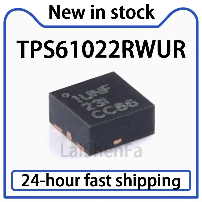 10PCS TPS61022RWUR VQFN-7 8A Boost Converter with 0.5V Low Input Voltage