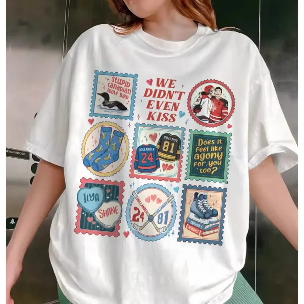 2026 Fashion Heated Rivalry Connor & Ilya Clothes Unisex T Shirt  T-Shirt  Hollander Rozanov Love Tee  High Quality Y2K