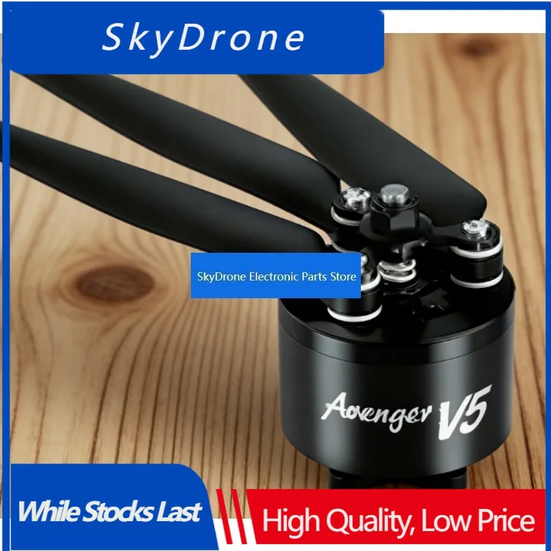 SkyDEl1-4pcs One Set Of Avenger 3520 V5 330kv 380KV 420KV 470KV 490KV 540KV Dynamo With 3-blade Folding Fun BrotherHobby