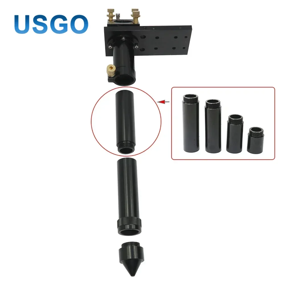 USGO CO2 Laser Tube Extension Ring OD 25mm Lens Tube for CO2 Laser Engraving Cutting Machine Parts