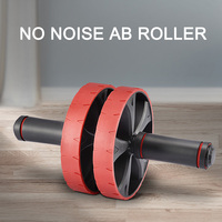 No Noise Abdominal roller Home Fitness exercise equipment Gym Ab Wheel pulley core muscle strength Power Muscle Trainer