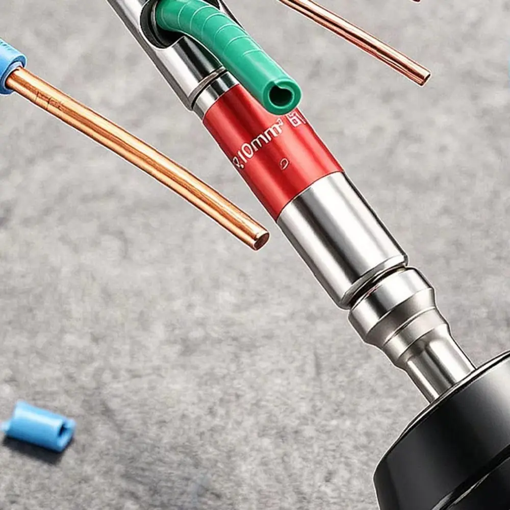 Hexagonal Shank Wire Stripping Tool Stable Structure Solid Metal Wire Stripping Accessory 2.5 To 120 Square Millimeter