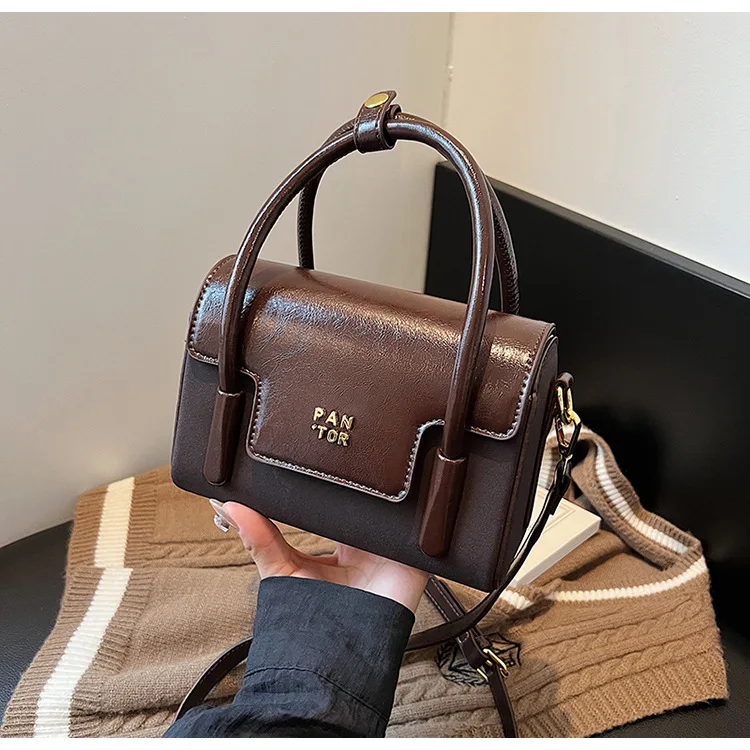 

Popular Bags For Women Autumn And Winter 2024 New Vintage Single Shoulder Crossbody Bag For Women Carrying Small Shoulder Bag