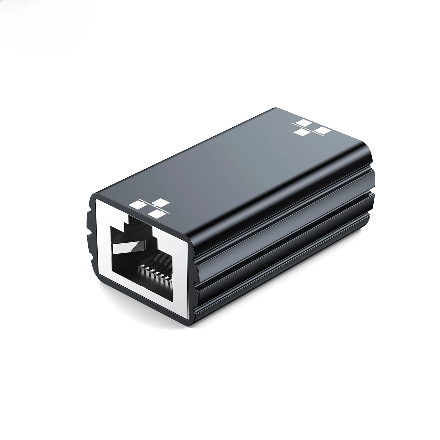 2Pcs Brand RJ45 Connector Coupler Network LAN Ethernet Extender PoE Female to Female for Cat7/6/5 Ethernet Cable Adapter Gigabit