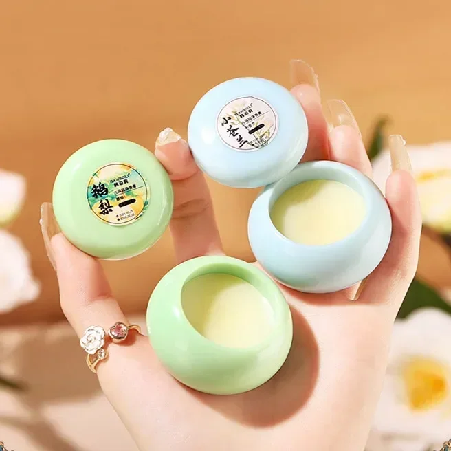 Heallor Solid Perfume Balm uomo e donna Fresh Portable Light Milk Peach Fragrance Solid Balm Body antitraspirante Long-lasti