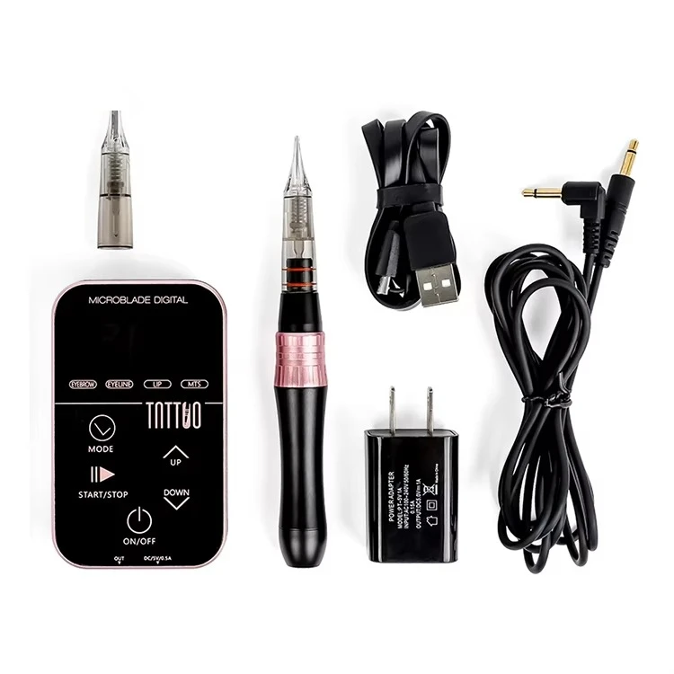 

Best Price Machine Black Device Permanent Makeup Tattoo Accessories Tattoo Machine for Eyebrow Dermograph