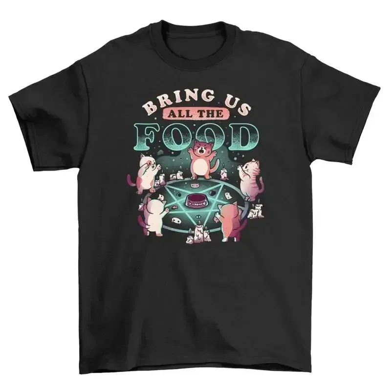 Bring Us All Food T shirt Hungry for Humor Funny Hilarious Desi