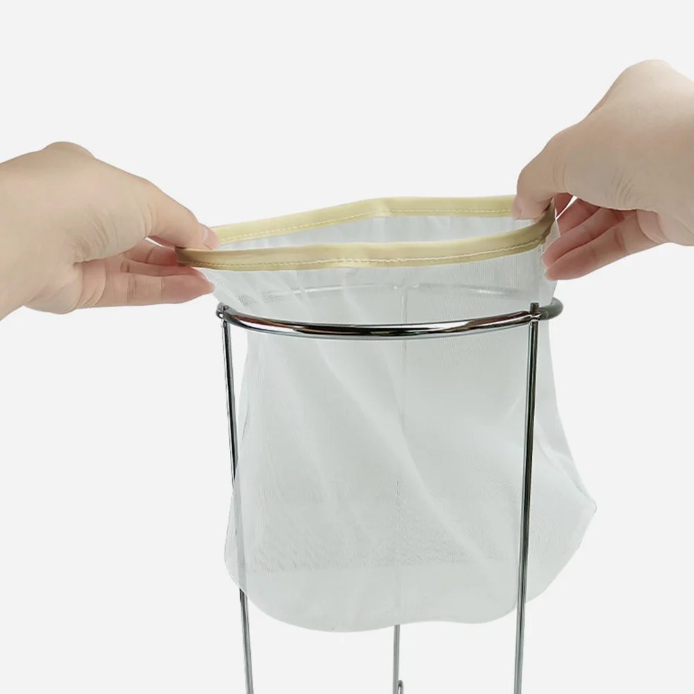 

1Set Mesh Straining Bag Stand Coffee Tea Milk Juice Filter Home Brewing Multipurpose Food Strainer Kit Jam Straining Set