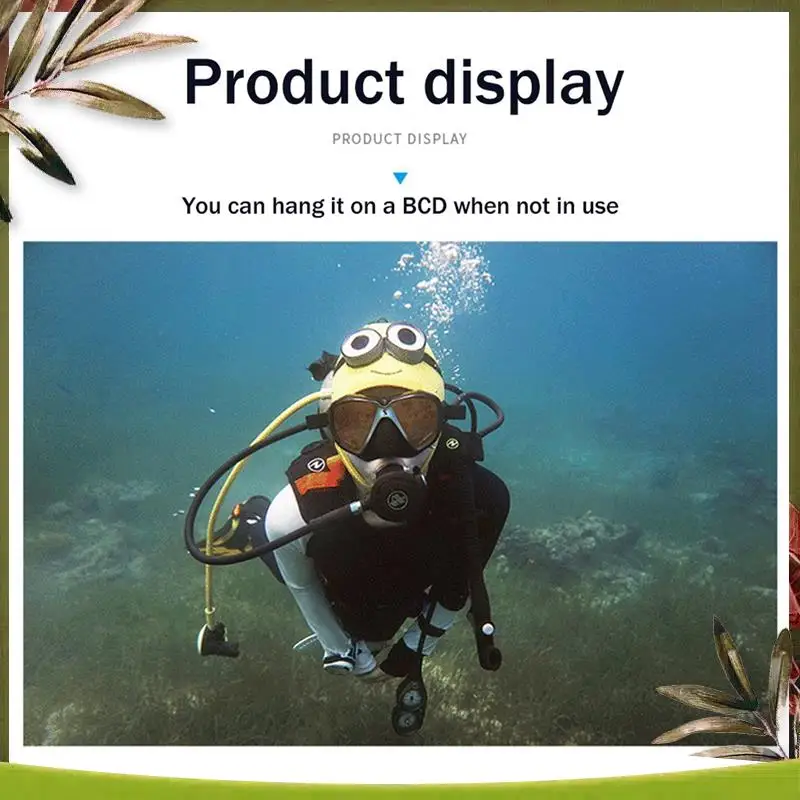 

Reliable-2X Double Head Dive Reef Rafting Hook Stainless Steel Reef Hook Spiral Coil Spring Cord Dive Safety Accessory - Black