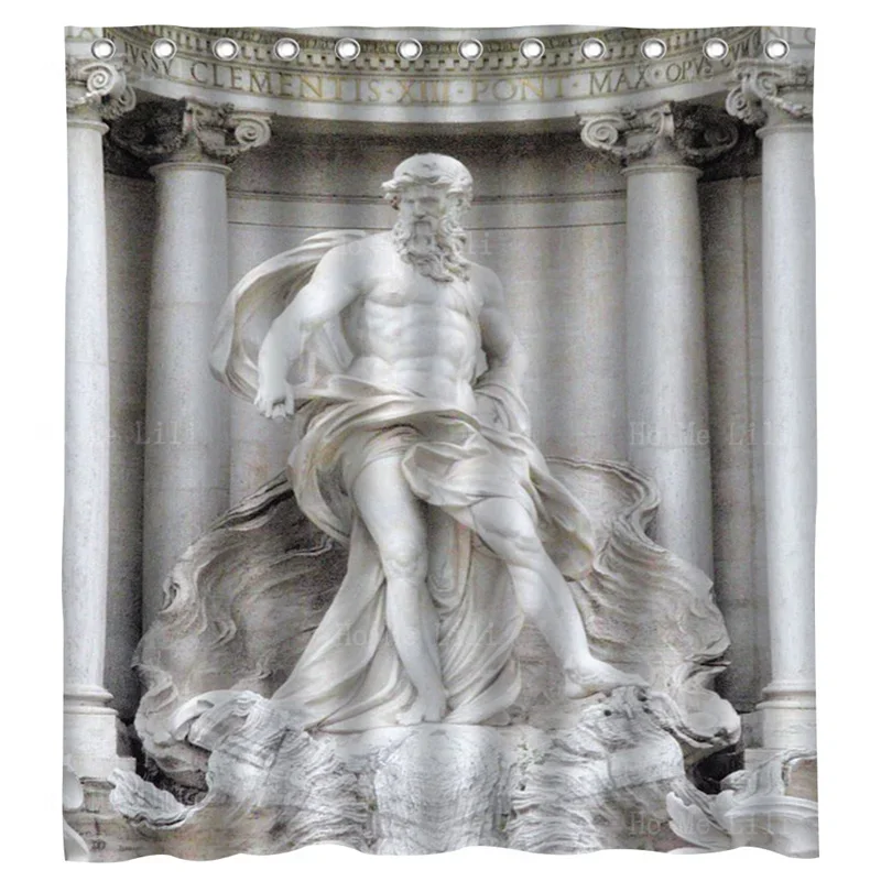 Ancient Greek Myths Lengends The Ocean Goddesses Of Water And Pasture Religion Sculpture Shower Curtain Ho Me Lili